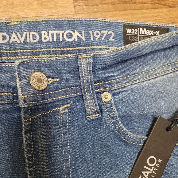 NWT! Buffalo David Bitton x Righteous Culture Six-X Slim Straight Stretch Jeans - Picture 9 of 11